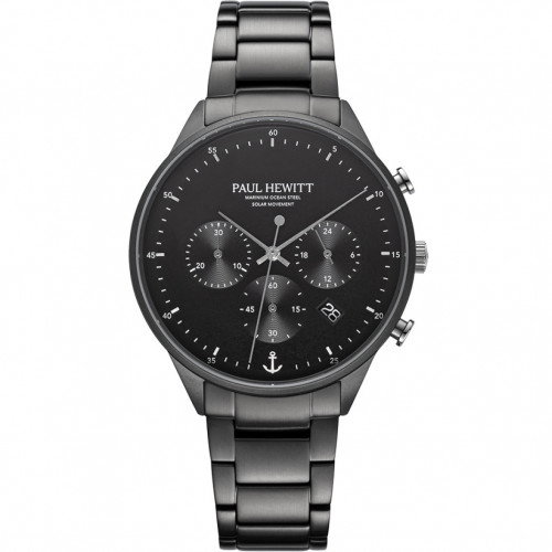 Luxoia - Paul Hewitt Chrono Gun Metal Schwarz - PH-W-0297