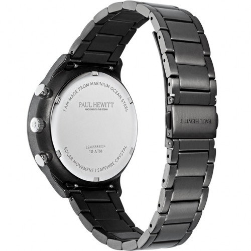 Luxoia - Paul Hewitt Chrono Gun Metal Schwarz - PH-W-0297