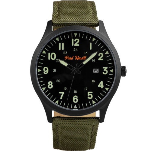 Luxoia - Paul Hewitt Captain's Field Nato Olive - PH-W-2040