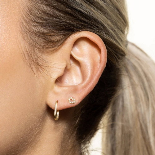 Luxoia - Xenox Fine Frame Creolen 14k - XG14K6104G