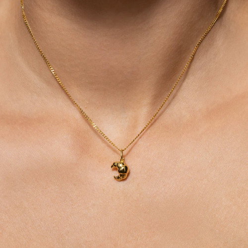 Luxoia - Xenox Croissant Charm - XS10483G