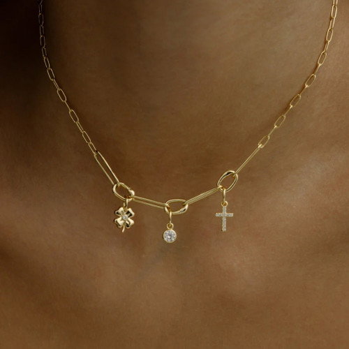 Luxoia - Xenox Kleeblatt Charm - XS10526G
