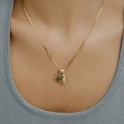 Luxoia - Xenox Schildkröte Charm - XS10534G
