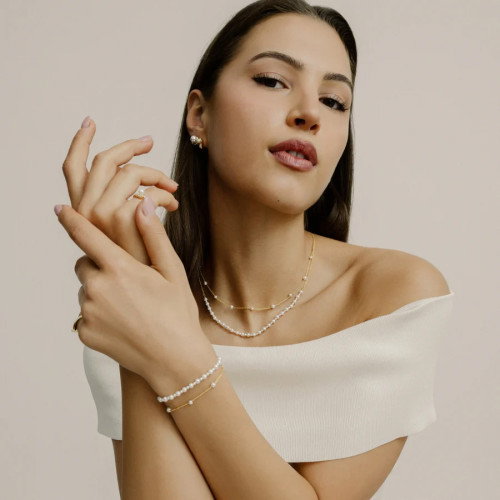 Luxoia - Xenox Pearl Sea Armband - XS91930G