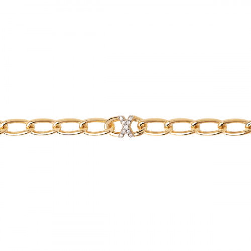 Luxoia - P D Paola Letter X Armband - PU01-561-U