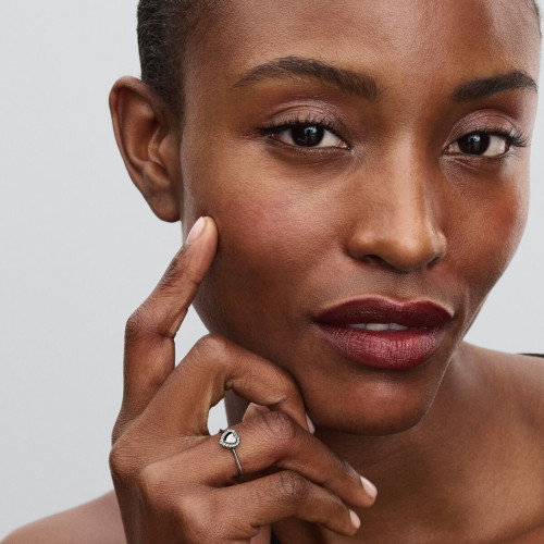 Luxoia - Pandora Gravierbarer Herz Strahlenkranz Ring - 193801C01