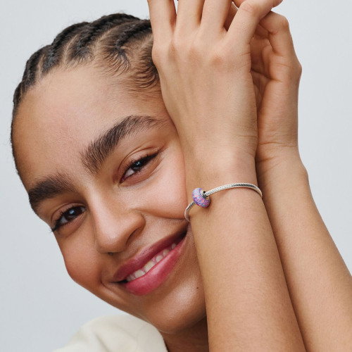 Luxoia - Pandora Leuchtendes violettes Charm - 791691C05