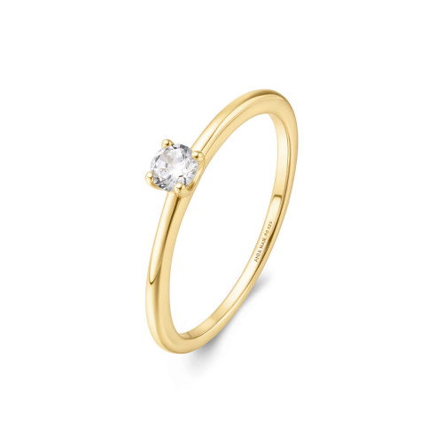 Luxoia - Ania Haie Gold Classic Slim Stacking Ring - R064-01G