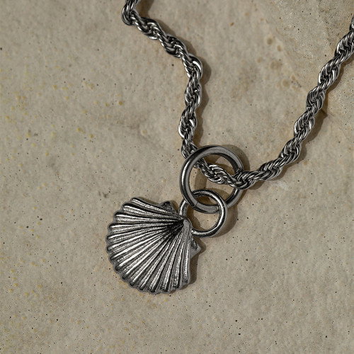 Luxoia - Paul Hewitt Scallop Shell Charm Silber - PH-JE-0437