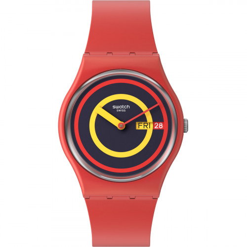 Luxoia - Swatch Concentric Red - SO28R702
