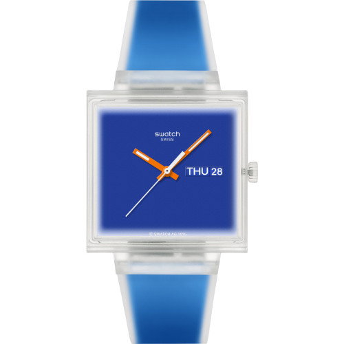 Luxoia - Swatch What If… See Thru Blue? - SO38K701
