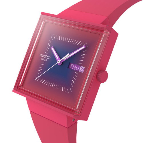 Luxoia - Swatch Squarely Berry - SO34R700