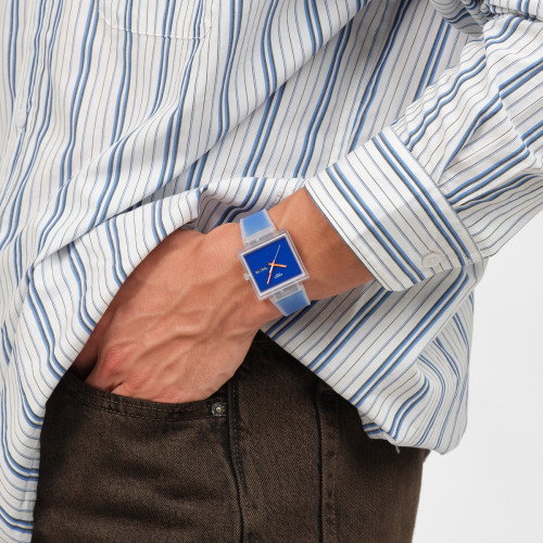 Luxoia - Swatch What If… See Thru Blue? - SO38K701