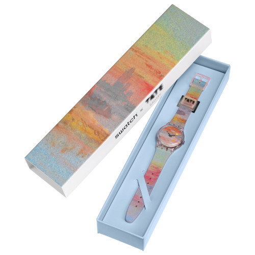 Luxoia - Swatch Turner's Scarlet Sunset - SO28Z700