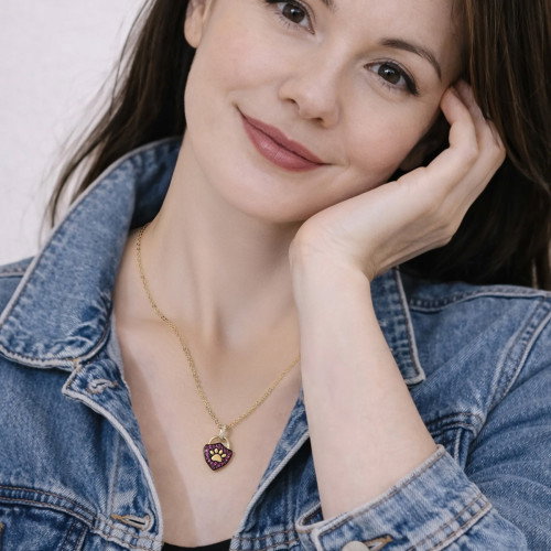 Luxoia - Seinerzeit Berry Paw Schloss Anhänger - SZA-3968-494