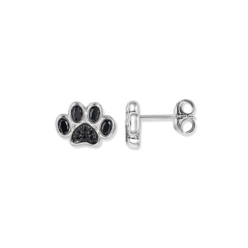 Luxoia - Seinerzeit Black Paw Pfoten Ohrstecker - SZA-2991-492