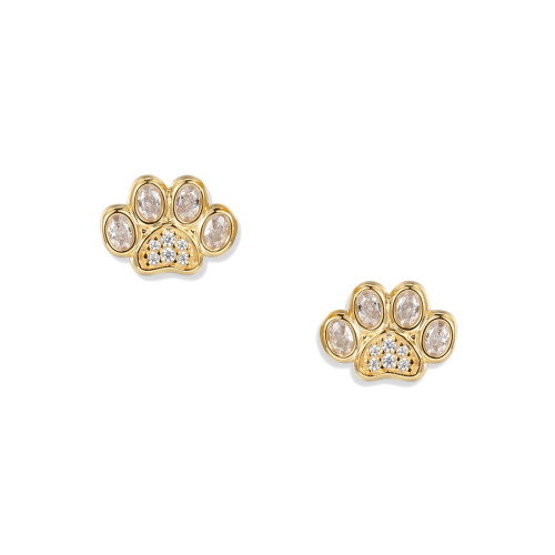 Luxoia - Seinerzeit Crystal Paw Pfoten Ohrstecker - SZA-2960-492