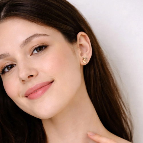 Luxoia - Seinerzeit Fusion Delfin Infinity Ohrstecker - SZA-2965-490