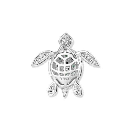 Luxoia - Seinerzeit Sheela Jade Schildkröten Anhänger - SZA-3990-475