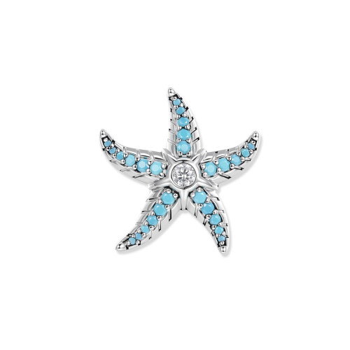 Luxoia - Seinerzeit Sila Aqua Seestern Anhänger - SZA-3990-476