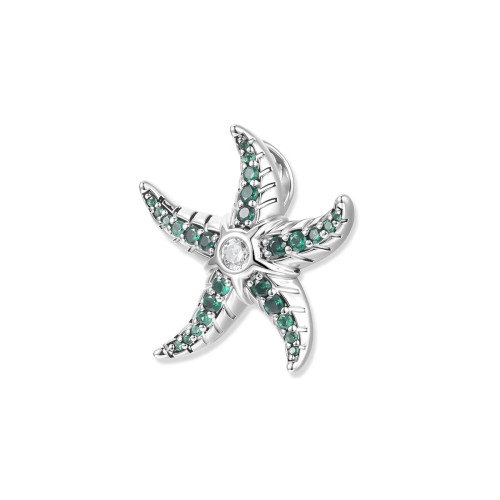 Luxoia - Seinerzeit Sila Green Seestern Anhänger - SZA-3993-476