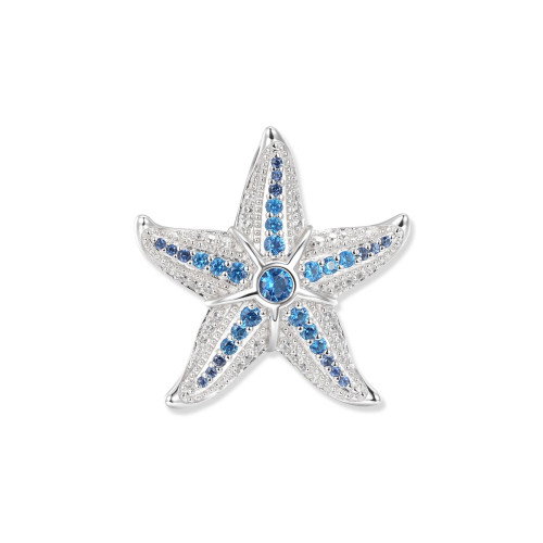 Luxoia - Seinerzeit Sonja Blue Seestern Anhänger - SZA-3994-478