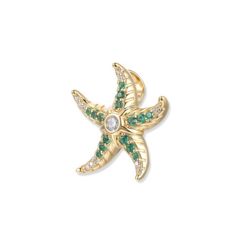 Luxoia - Seinerzeit Sully Jade Seestern Anhänger - SZA-3963-476