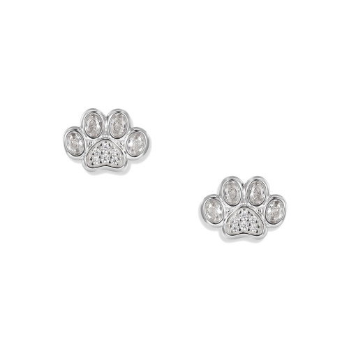 Luxoia - Seinerzeit White Paw Pfoten Ohrstecker - SZA-2990-492