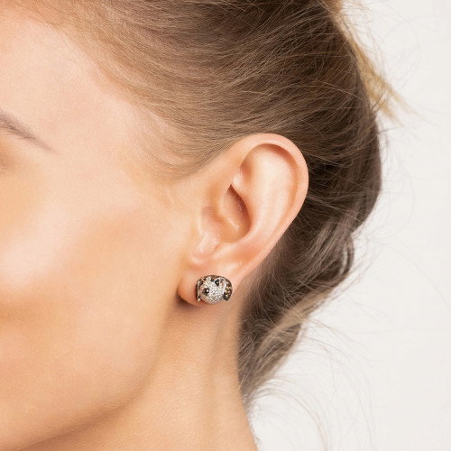 Luxoia - Seinerzeit Skippy Hunde Ohrstecker - SZA-2990-244