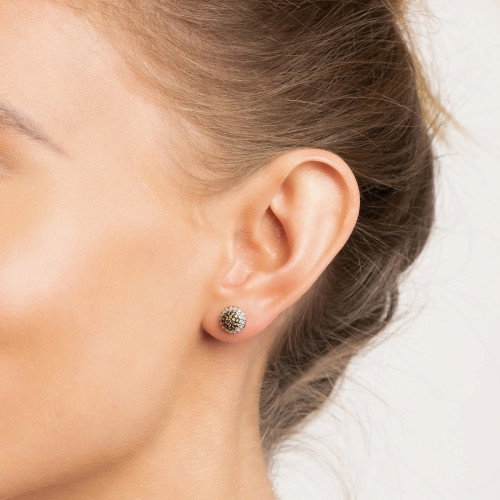 Luxoia - Seinerzeit Champagne Bambus Ohrstecker - SZA-2990-324