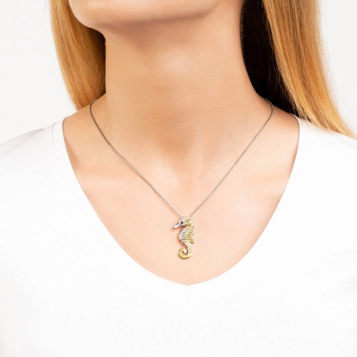 Luxoia - Seinerzeit Mia Seepferdchen Anhänger - SZA-3990-300