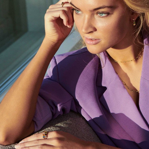 Luxoia - Sif Jakobs Luce Grande Halskette - SJ-C12292-SG