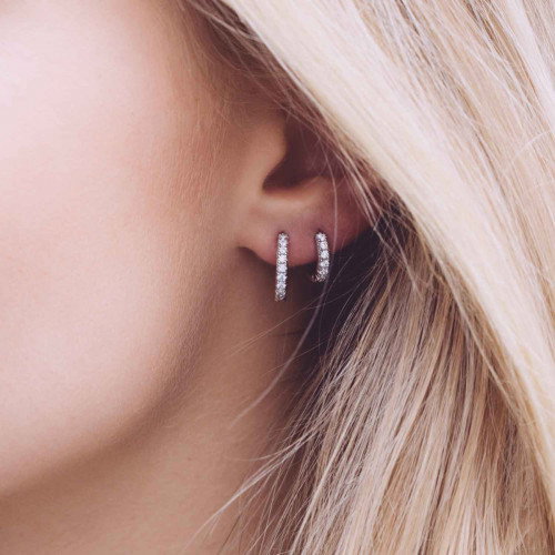 Luxoia - Sif Jakobs Ellera Piccolo Creolen - SJ-E1066-CZ