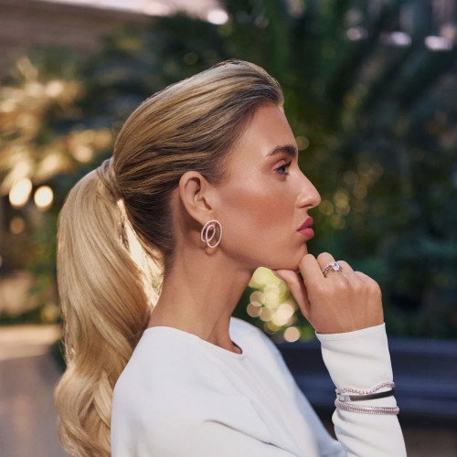 Luxoia - Sif Jakobs Spirale Due Grande Ohrstecker - SJ-E2599-CZ-YG