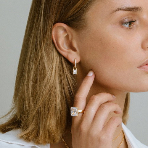 Luxoia - Sif Jakobs Roccanova Ohrringe - SJ-E42252-CZ-YG