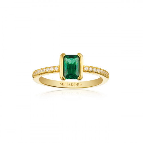 Luxoia - Sif Jakobs Roccanova Piccolo Ring - SJ-R42266-GCZ-YG