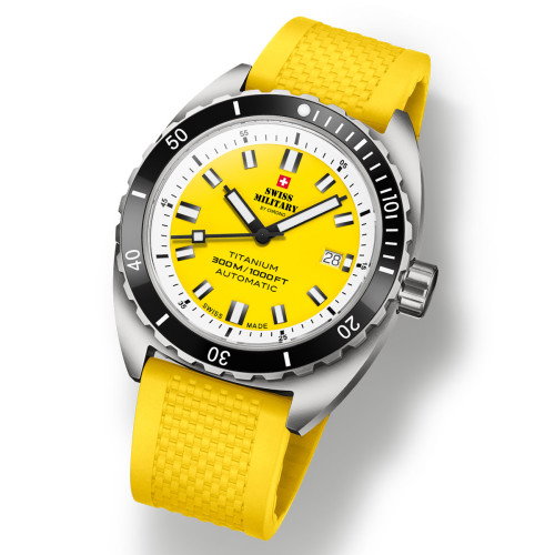 Luxoia - Swiss Military by Chrono Automatic Titanium 300 Lightweight - SMA34100.11