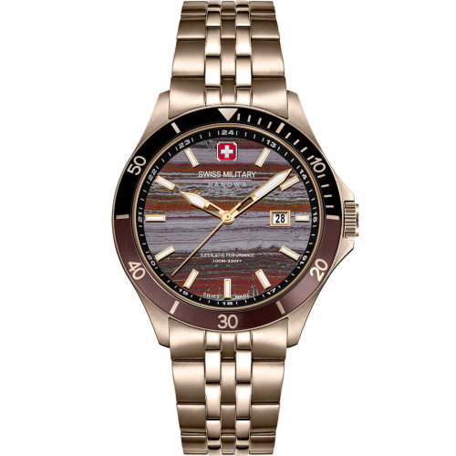 Luxoia - Swiss Military Hanowa Flagship Tiger Iron - SMWGH0008310