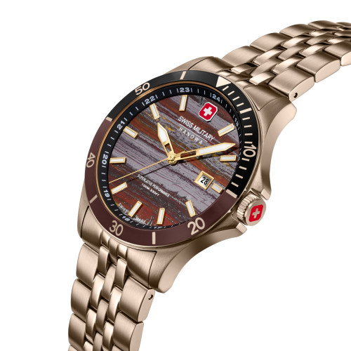 Luxoia - Swiss Military Hanowa Flagship Tiger Iron - SMWGH0008310