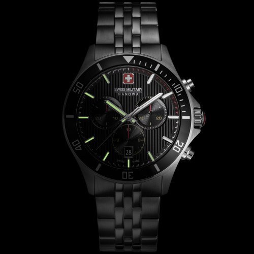 Luxoia - Swiss Military Hanowa Flagship Heritage Chrono - SMWGI0007601