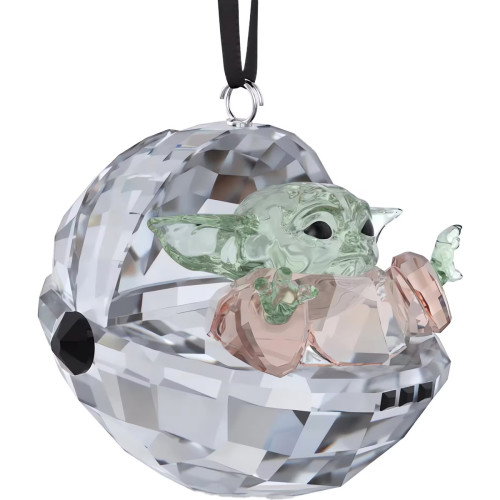 Luxoia - Swarovski Star Wars The Mandalorian Grogu Ornament - 5652545