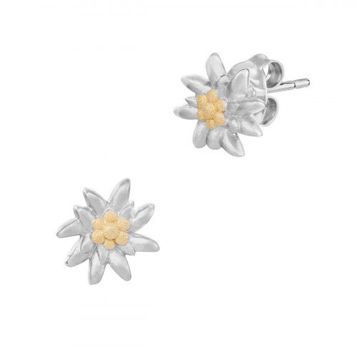 Luxoia - Gexist Ohrstecker mit Edelweiss - EG 7003