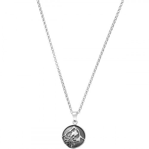 Luxoia - Gexist Matterhorn und Edelweiss Halskette - N 7009