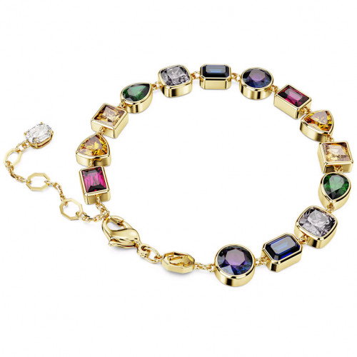 Luxoia - Swarovski Imber Armband Verschiedene Schliffe Mehrfarbig Goldlegierungsschicht - 5662925