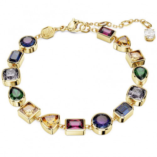 Luxoia - Swarovski Imber Armband Verschiedene Schliffe Mehrfarbig Goldlegierungsschicht - 5662925