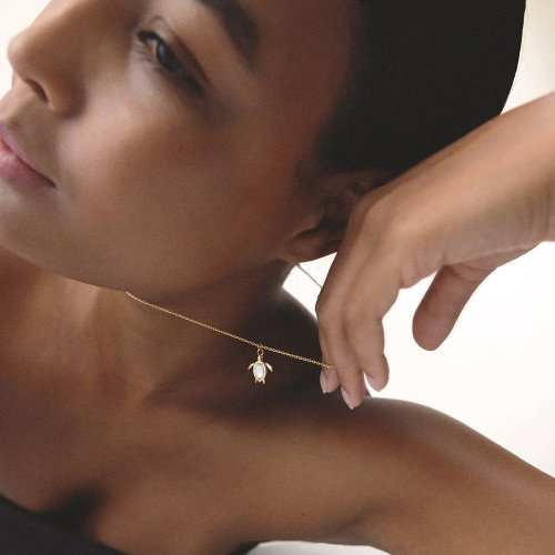 Luxoia - Paul Hewitt Turtle Mono Halskette White Breeze - PH-JE-2339