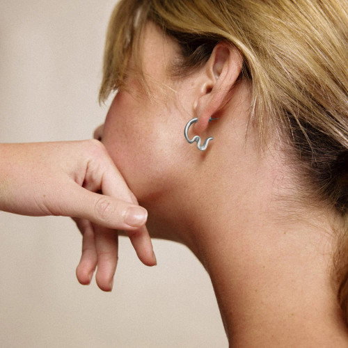 Luxoia - Paul Hewitt Waves Curve Ohrringe - PH-JE-2372