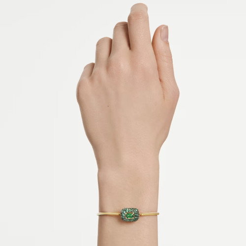 Luxoia - Swarovski Sublima Armreif Oktagon Schliff Grün 18K goldbeschichtet - 5758457