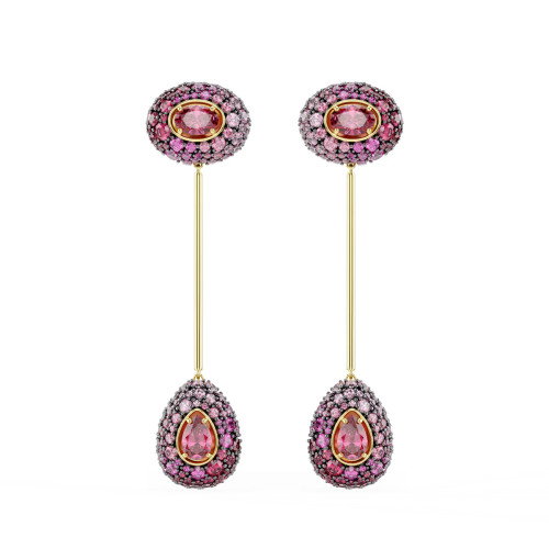 Luxoia - Swarovski Sublima Drop Ohrhänger Tropfenschliff Rot 18K goldbeschichtet - 5752891
