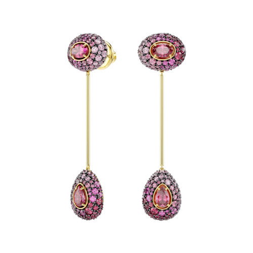 Luxoia - Swarovski Sublima Drop Ohrhänger Tropfenschliff Rot 18K goldbeschichtet - 5752891